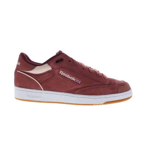 Reebok Mens Club C Bulc Burgundy Shoes (NWT) - Picture 1 of 7